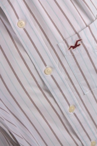 Hollister Vintage Long Sleeve Shirt White/Stripes Size S - SH1649-7108