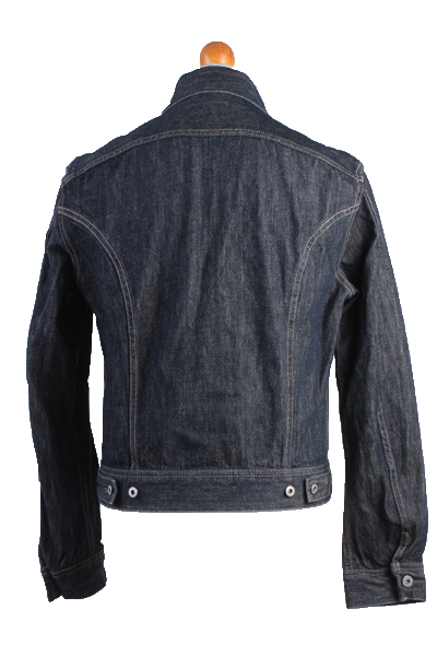 Diesel Vintage Denim Jacket Dark Blue Unisex Size M -DJ895-10155
