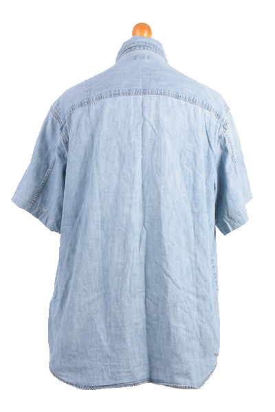 Levis Vintage Short Sleeve Shirt Blue Size L - SH1760-10796