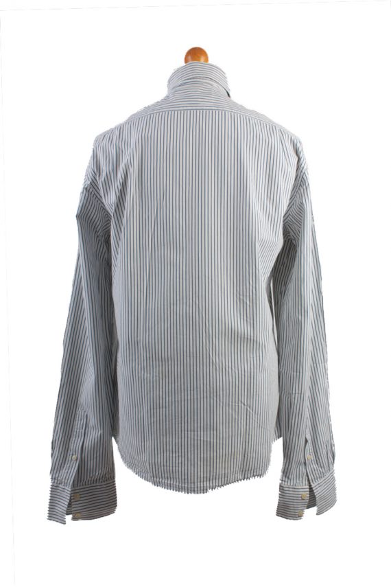 Abercrombie&Fitch Long Sleeve Shirt /Stripes 90s White XL
