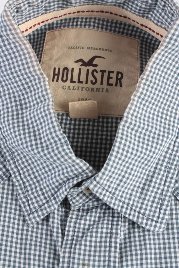Hollister Short Sleeve Shirt /Stripes Navy S