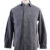 90s Denim Shirt Long Sleeve RQ Polo Team Grey M