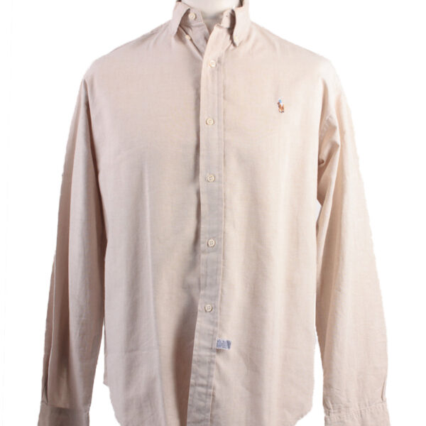 Polo House Long Sleeve Shirt Beige XL