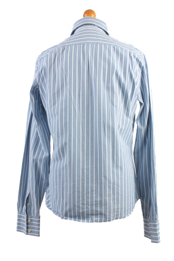 Abercrombie&Fitch Long Sleeve Shirt /Stripes 90s Blue L