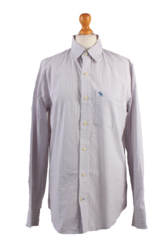 Abercrombie&Fitch Long Sleeve Shirt Purple/Stripe Purple M