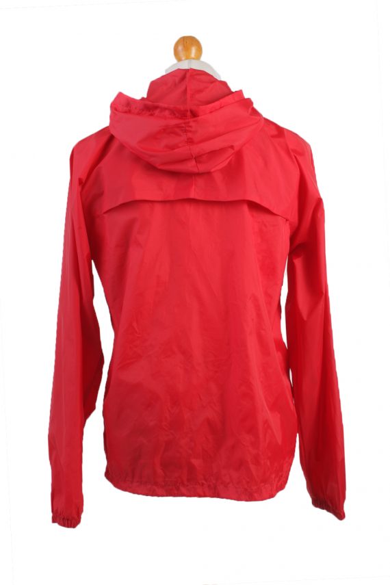 Raincoat Windbreaker Vintage Festival Coat Jacket Red Chest Size 43"-SW1200-22956