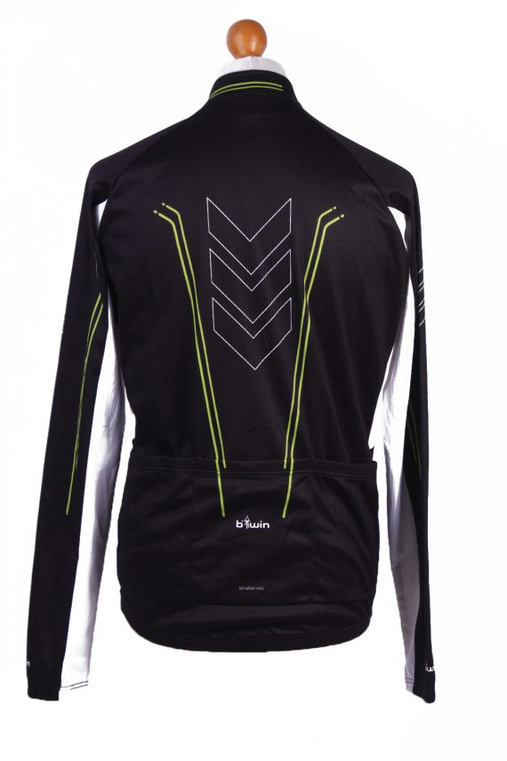 Cycling Shirt Jersey 90s Retro Black L