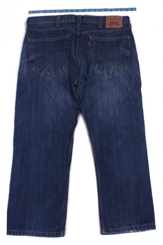Levi’s 501 Jeans Mid Rise Straight Leg Denim Mens W38 L24