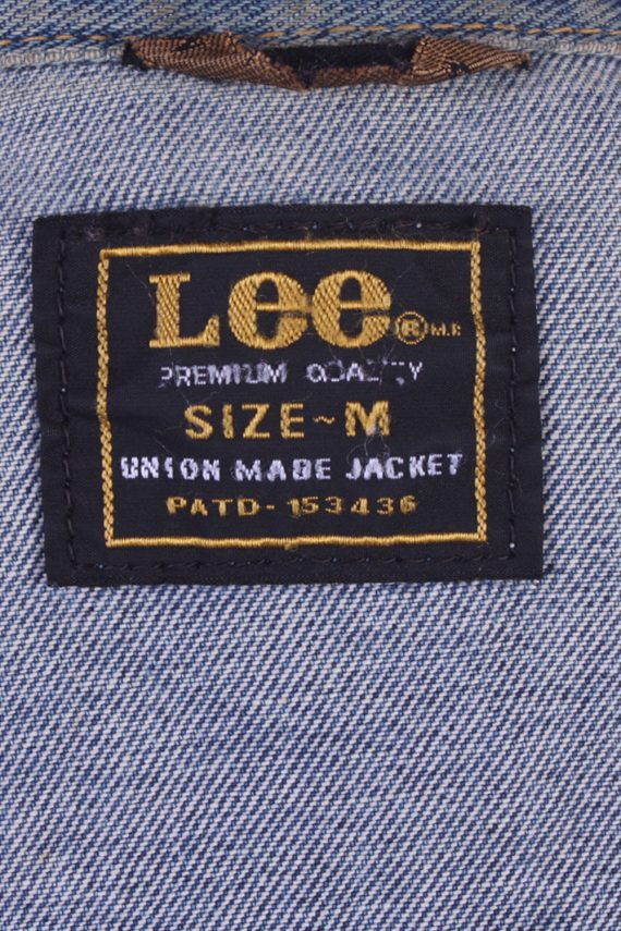 Lee Denim Jacket Western Blue M
