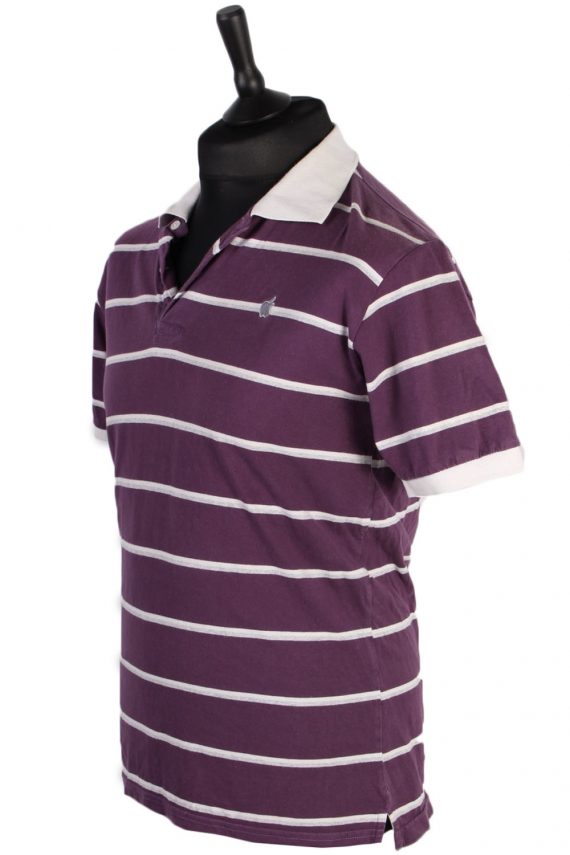 Mens K Gang Striped Polo Shirt - Multi - M -PT0699-43437