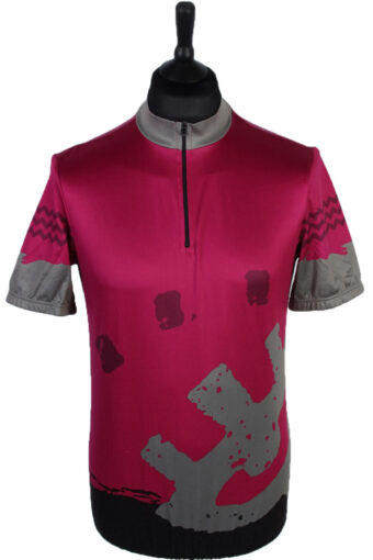 Cycling Shirt Jersey 90s Retro Purple M