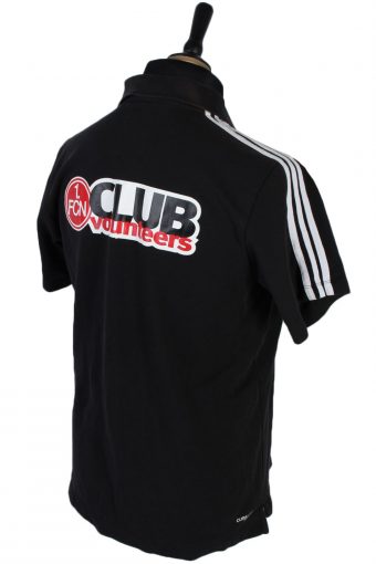 Adidas Polo Shirt 90s Retro Black M