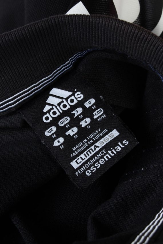 Adidas Polo Shirt 90s Retro Black M