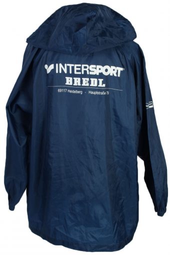 Raincoat Waterproof Outdoor Jacket Windbreaker Navy M