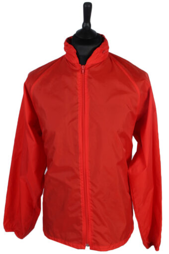Raincoat Waterproof Outdoor Jacket Windbreaker Red M