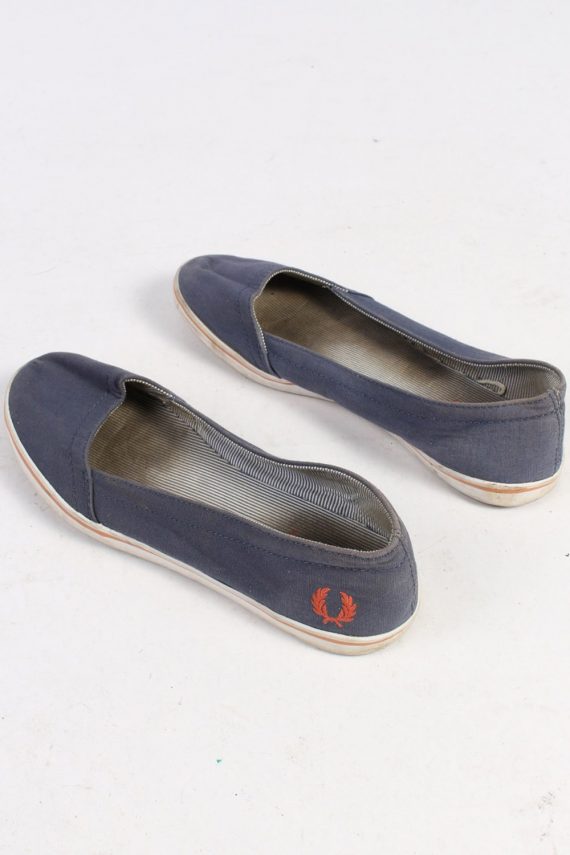 Fred Perry Slip-On Casual Sneakers Vintage – UK 5 Navy