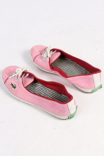 Lacoste Slip-On Sneakers Vintage – UK 5 Pink