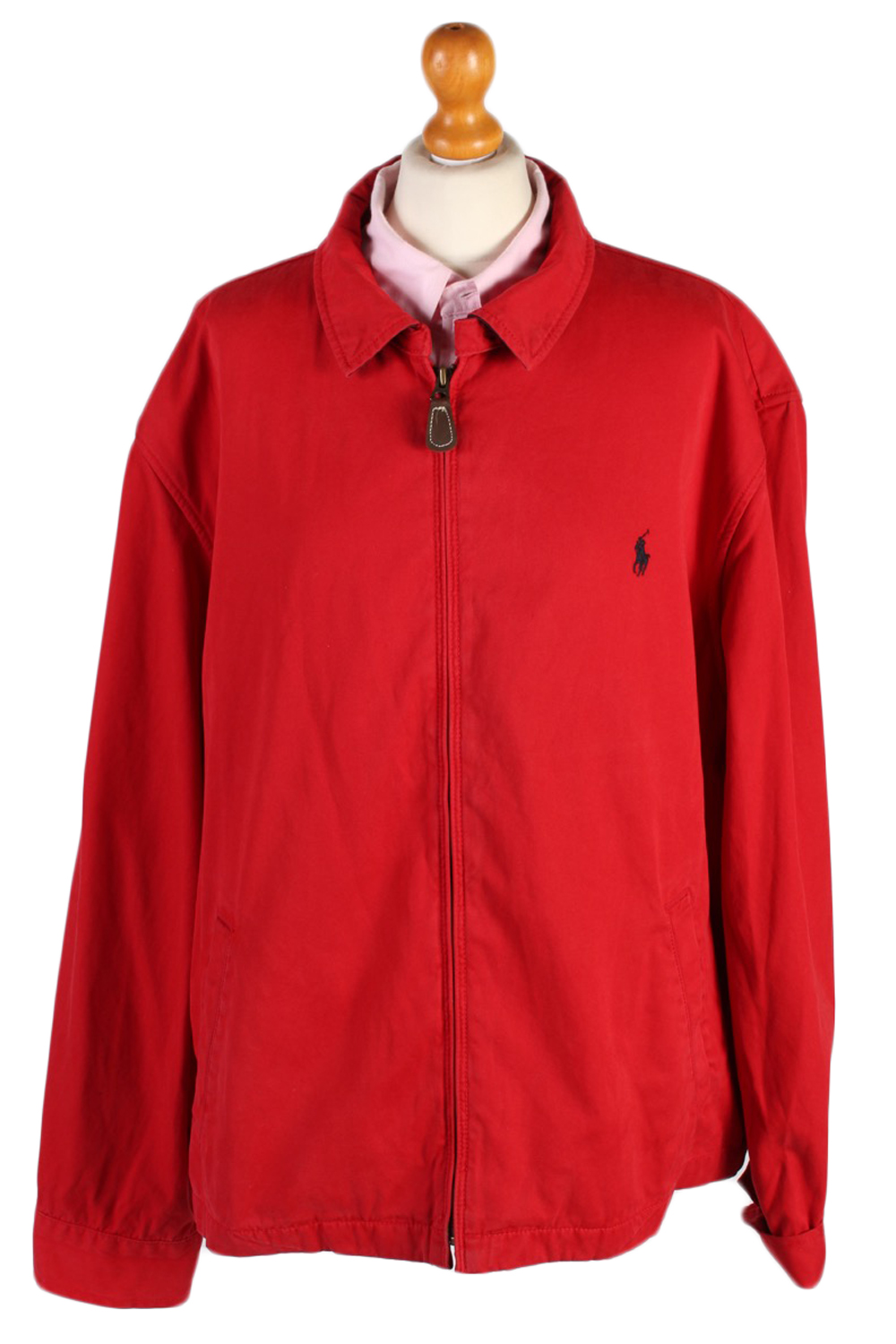 Vintage Ralph Lauren Womens Harrington Jacket Chest 52 Red Pepper