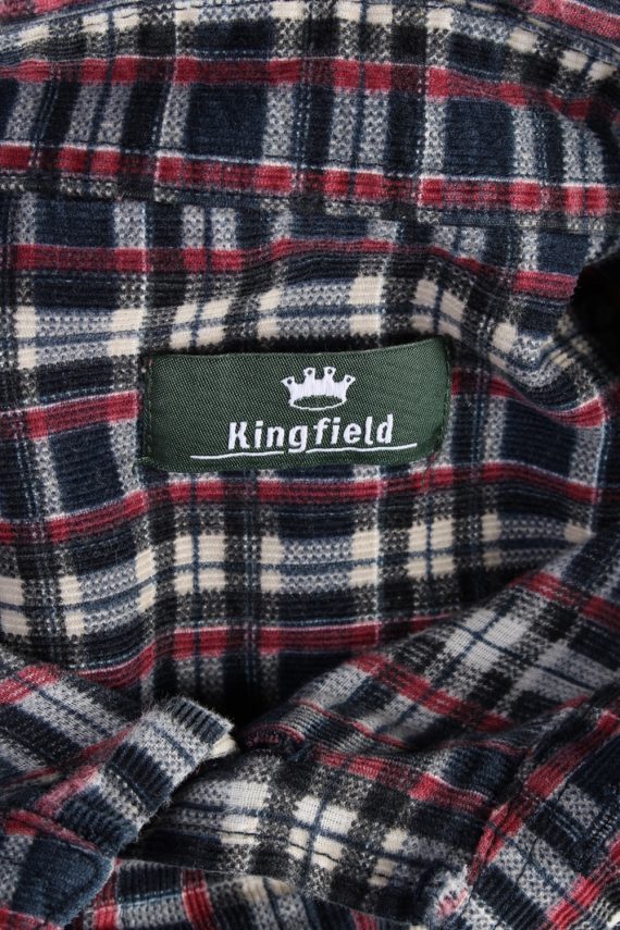 Corduroy Shirt Printed Kingsfield Checked Multi XXL