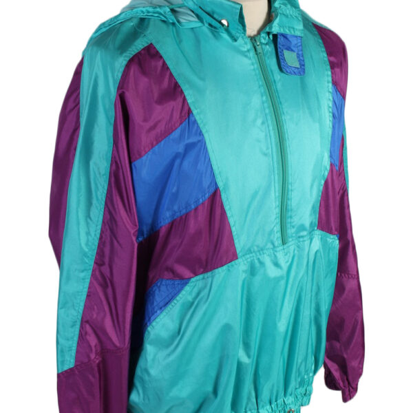 Raincoat Windbreaker Festival Coat Jacket 90s XL