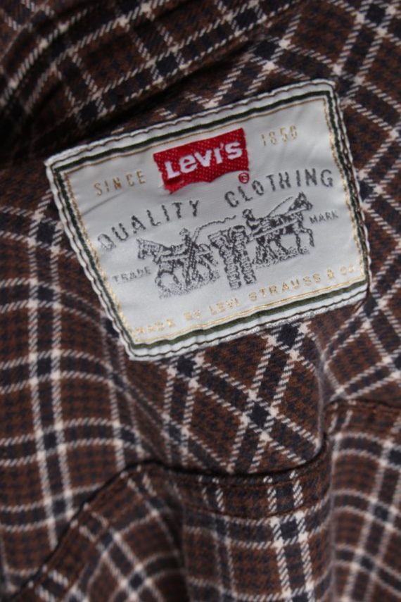 Levi’s Flannel Shirt Mens Checked 90s Multi L