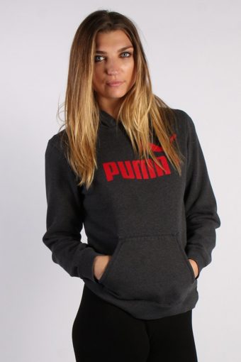 Puma Sportwear Womens Hoodie 90s Grey XL