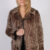 Vintage Ruhl Pelz Real Fur Womens Coat Jacket  Bust:44 Beige