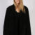 Vintage The Career Suede Ladies Coat Jacket  Bust:55 Black
