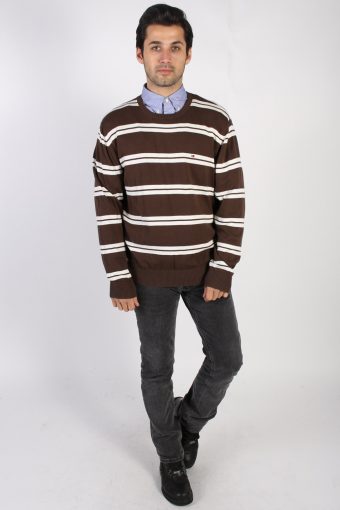 Tommy Hilfiger Striped Rounded Multi L