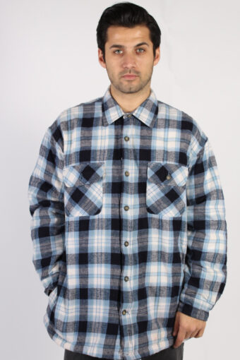 Flannel Lumberjack Shirt 90s Retro Multi XL