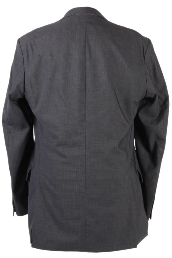 Vintage Burberry's Plain Blazer Jacket - Chest 45 Grey BR798-74653
