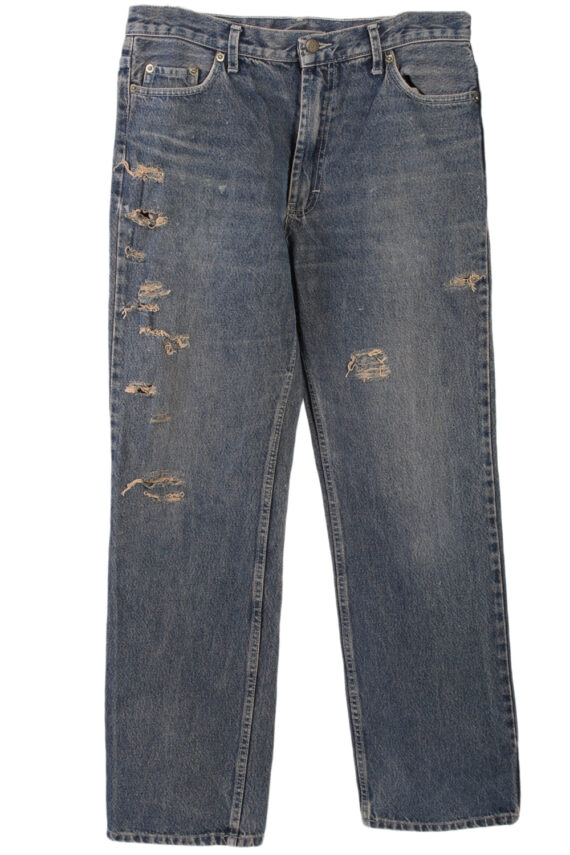 Vintage Levi's 501 Jeans Red Tab Waist:32 Navy J3078-0