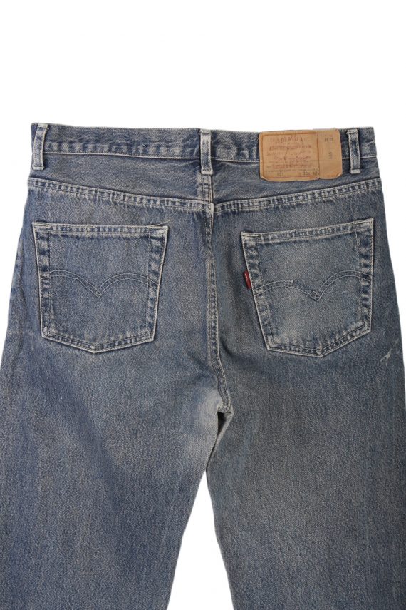 Vintage Levi's 501 Jeans Red Tab Waist:32 Navy J3078-76746