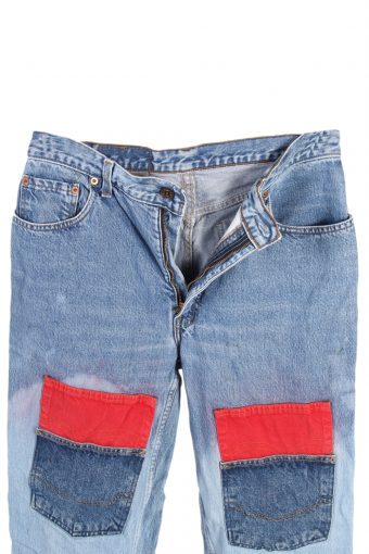 Vintage Levi's Special Lot Designer Jeans Orange Label High Waist:32 Blue J2962-76224