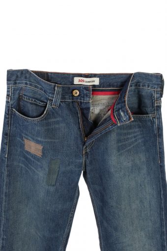 Vintage Levi's Stitch Designer 509 Comfort Jeans Waist:37 Navy J2968-76247