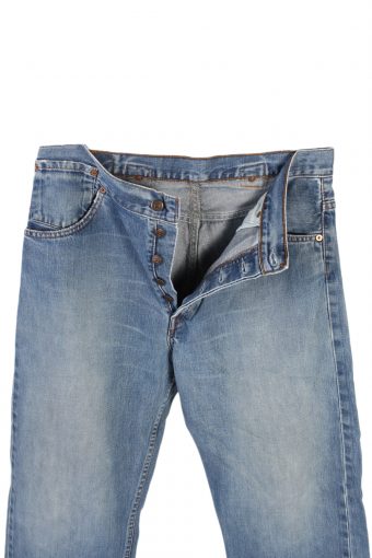 Vintage Levi's Classic Button Fly Jeans Waist:34 Blue J2969-76253
