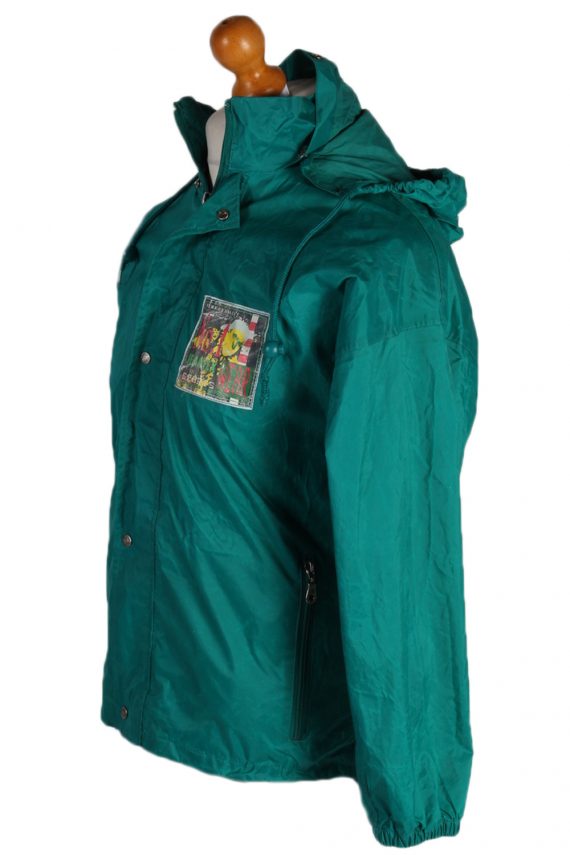 Raincoat Waterproof Outdoor Jacket Windbreaker Green M