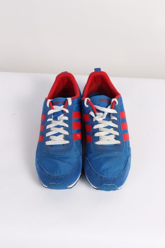 Vintage Adidas NEO Three Stripes Shoes UK 7.5 Blue