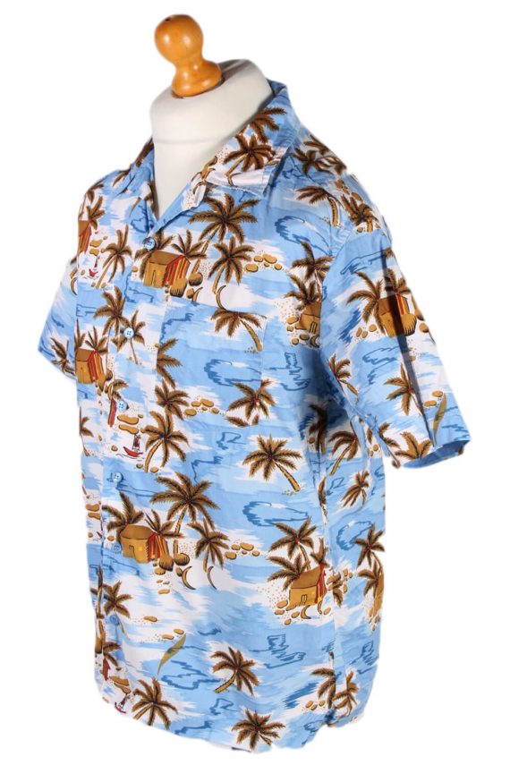 Hawaiian Shirt 90s Retro Summer Aloha Multi M