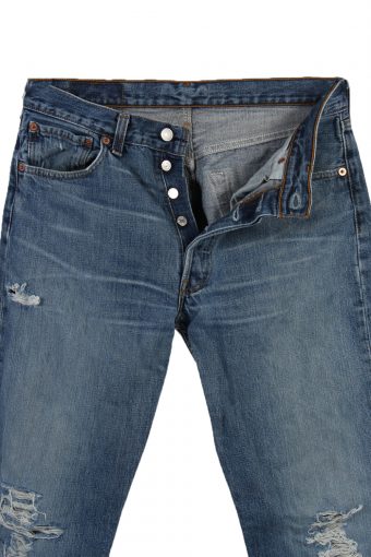 Levi’s 501 label Ripped Faded Unisex Jeans W32 L32