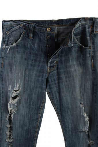 Lee Ripped Dillon Denim Jeans Buggy Mens W34 L30