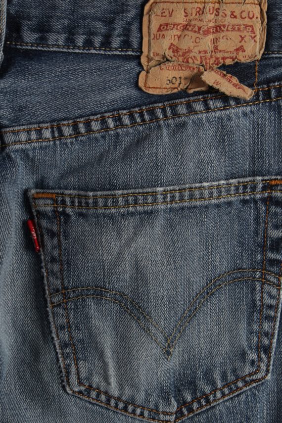 Levi’s 501 Ripped Denim Jeans Mens W32 L32