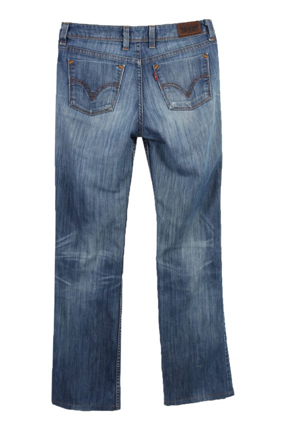 Vintage Levi's 467 Ripped Faded Women Jeans W28 L32 Blue J3442-87492