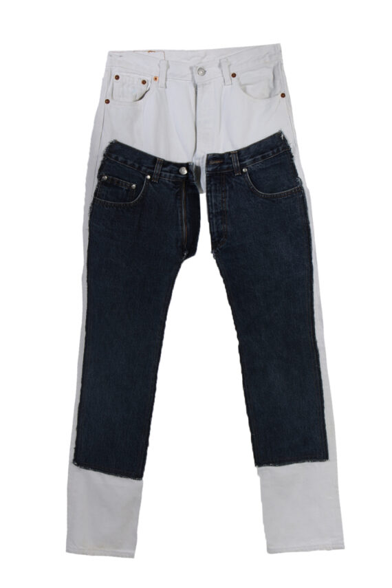 Levi’s 501 Designer Remake Women Jeans Classic 90’s W30 L34 Multi