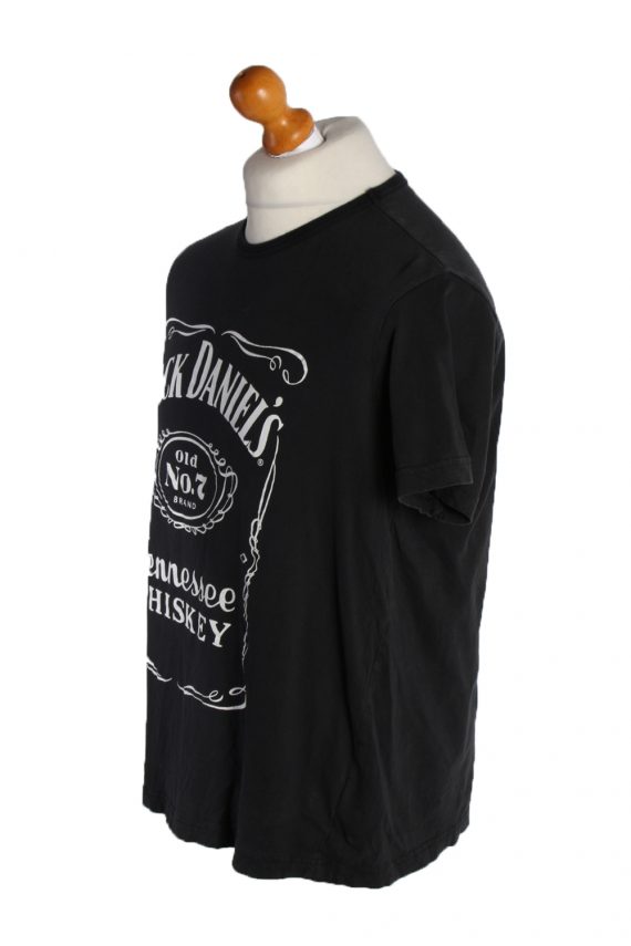 Vintage Gildon Short Sleeve Shirt L Black TS184-90685