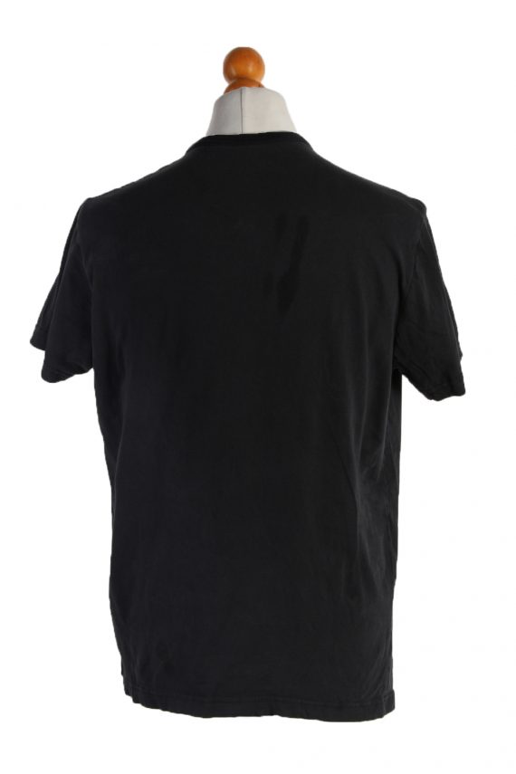 Vintage Gildon Short Sleeve Shirt L Black TS184-90686
