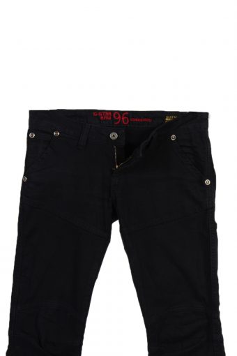 Vintage G-Star Raw 96 Elwood Denim Jeans W29 L28 Black J3768-92469