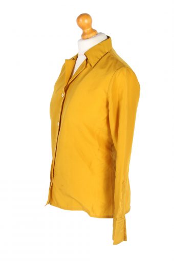 Vintage 3Pi Shirt Long Sleeve M Brown LB224-95678