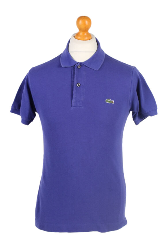 Lacoste Polo Shirt 90s Retro Purple S