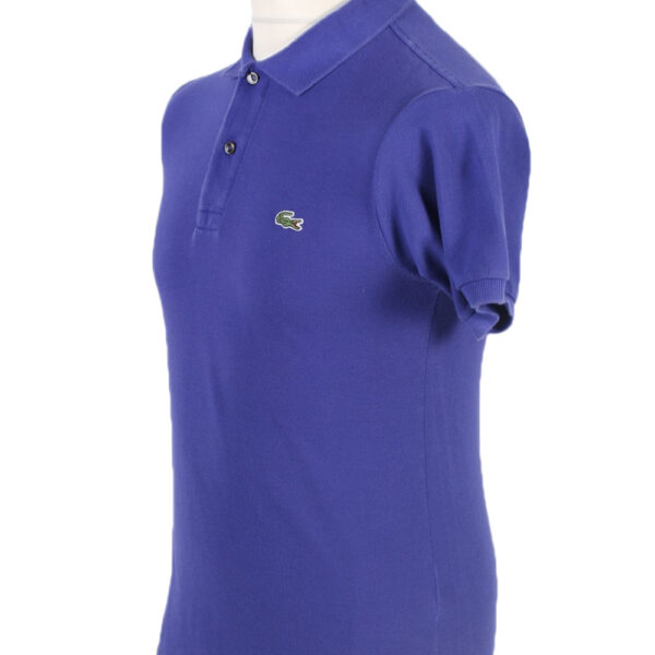 Lacoste Polo Shirt 90s Retro Purple S